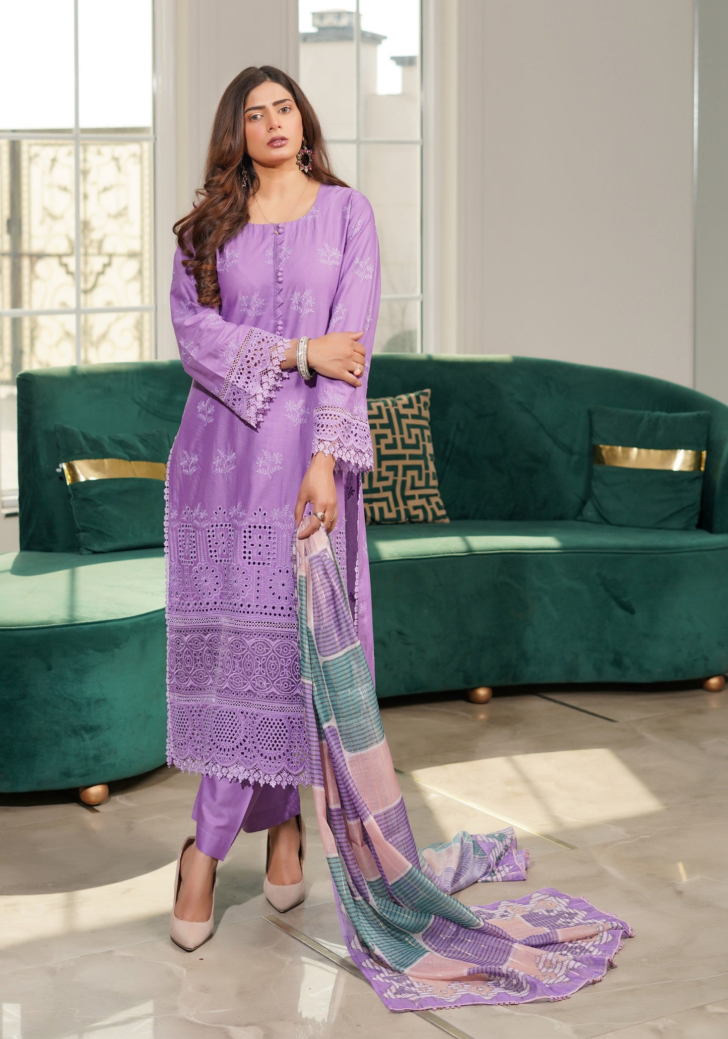 Munira Moon Cotton Lilac