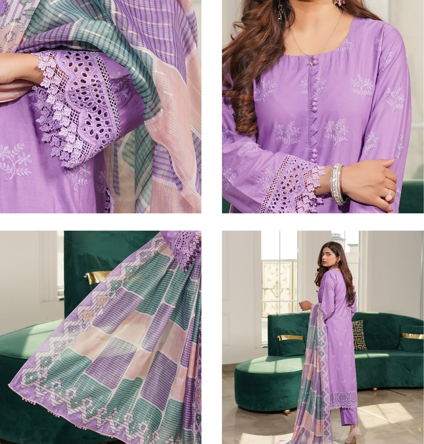 Munira Moon Cotton Lilac
