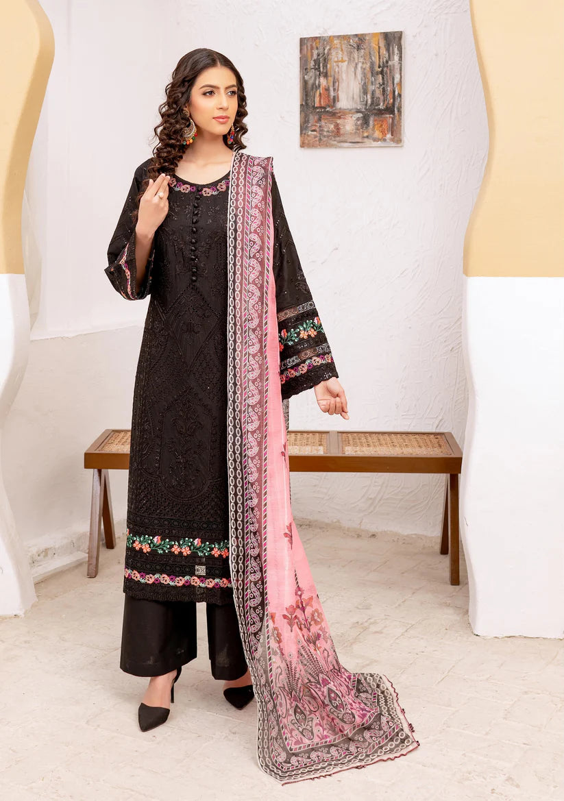 Munira 7 Voguish Cotton Black