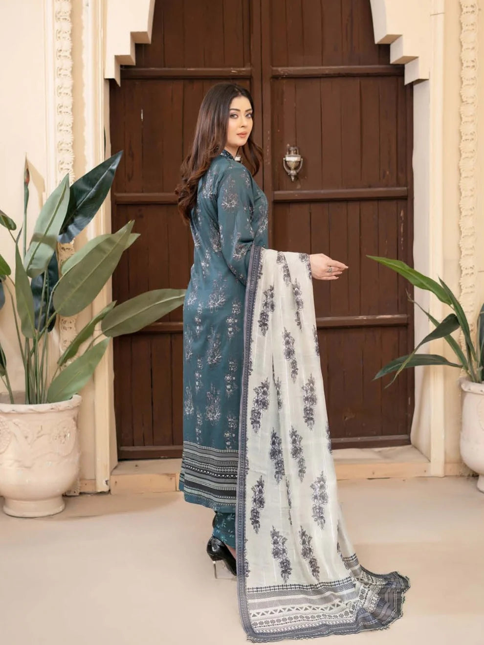 Munira Eid Lawn Zinc