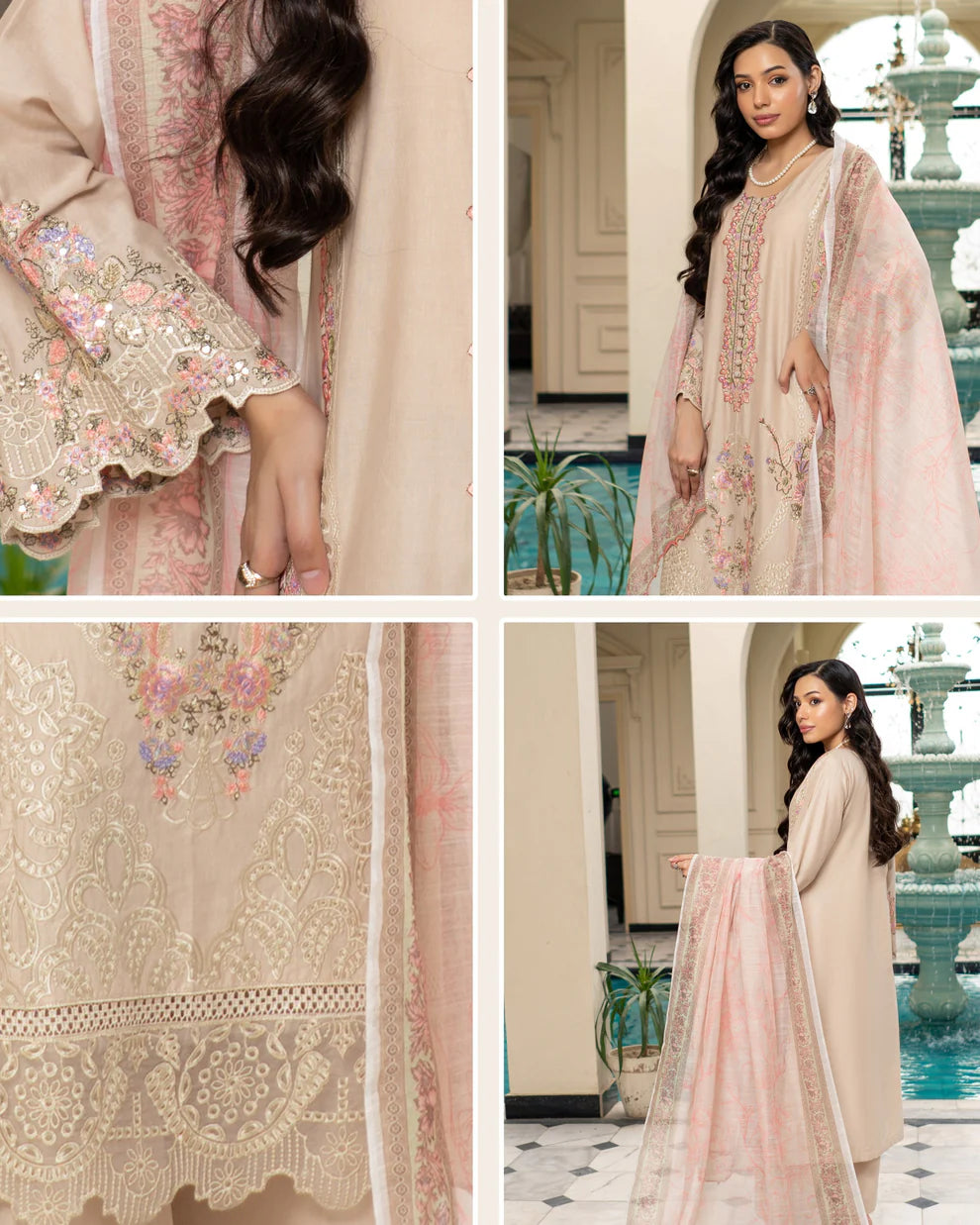 Munira Contemporary Cotton Soft Amber
