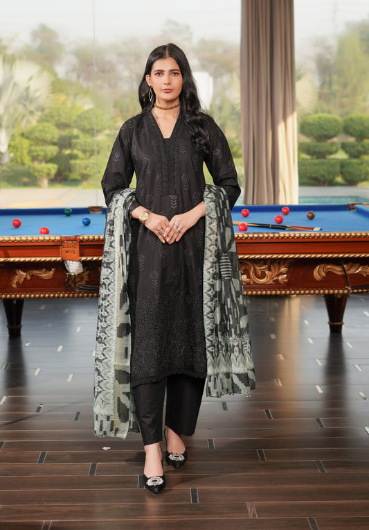 Munira Moon Cotton Black