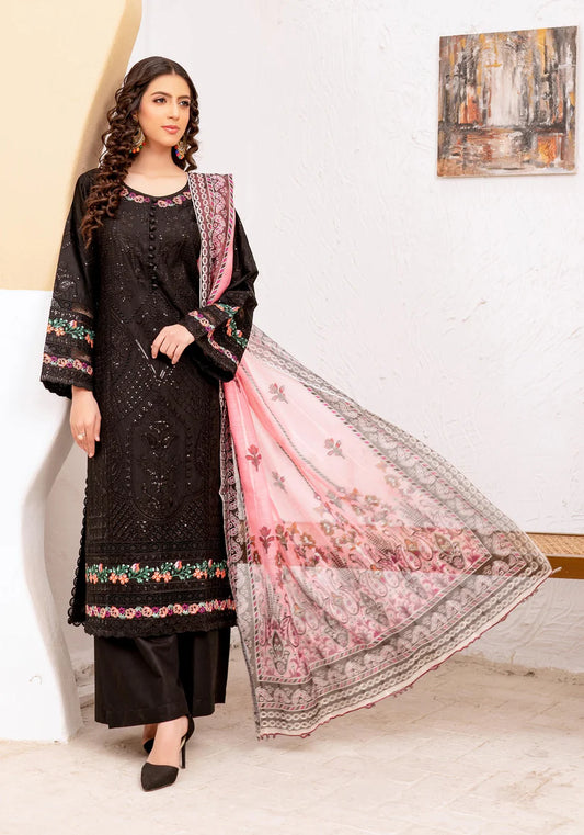 Munira 7 Voguish Cotton Black