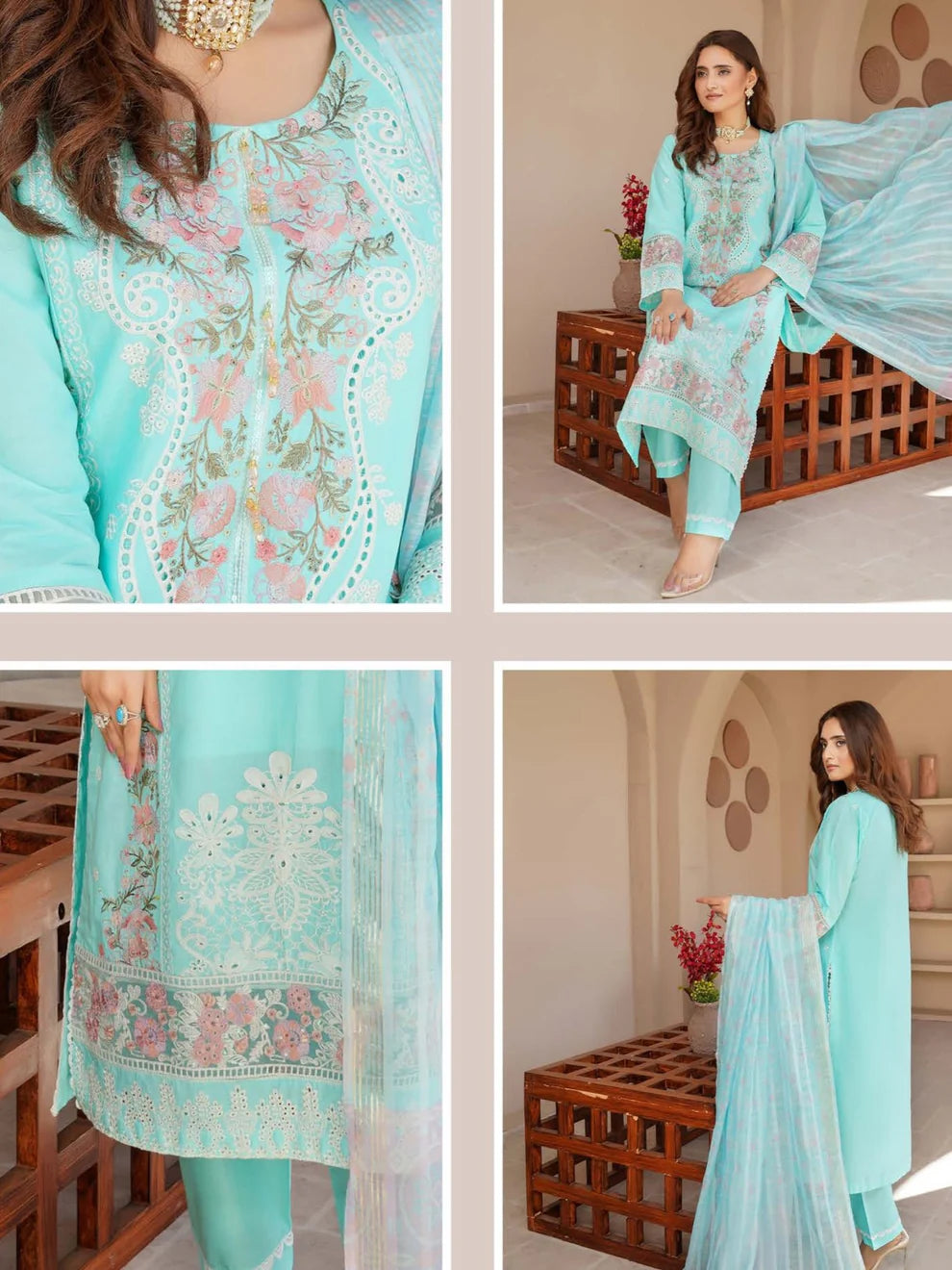Munira Sitara Lawn Frozi