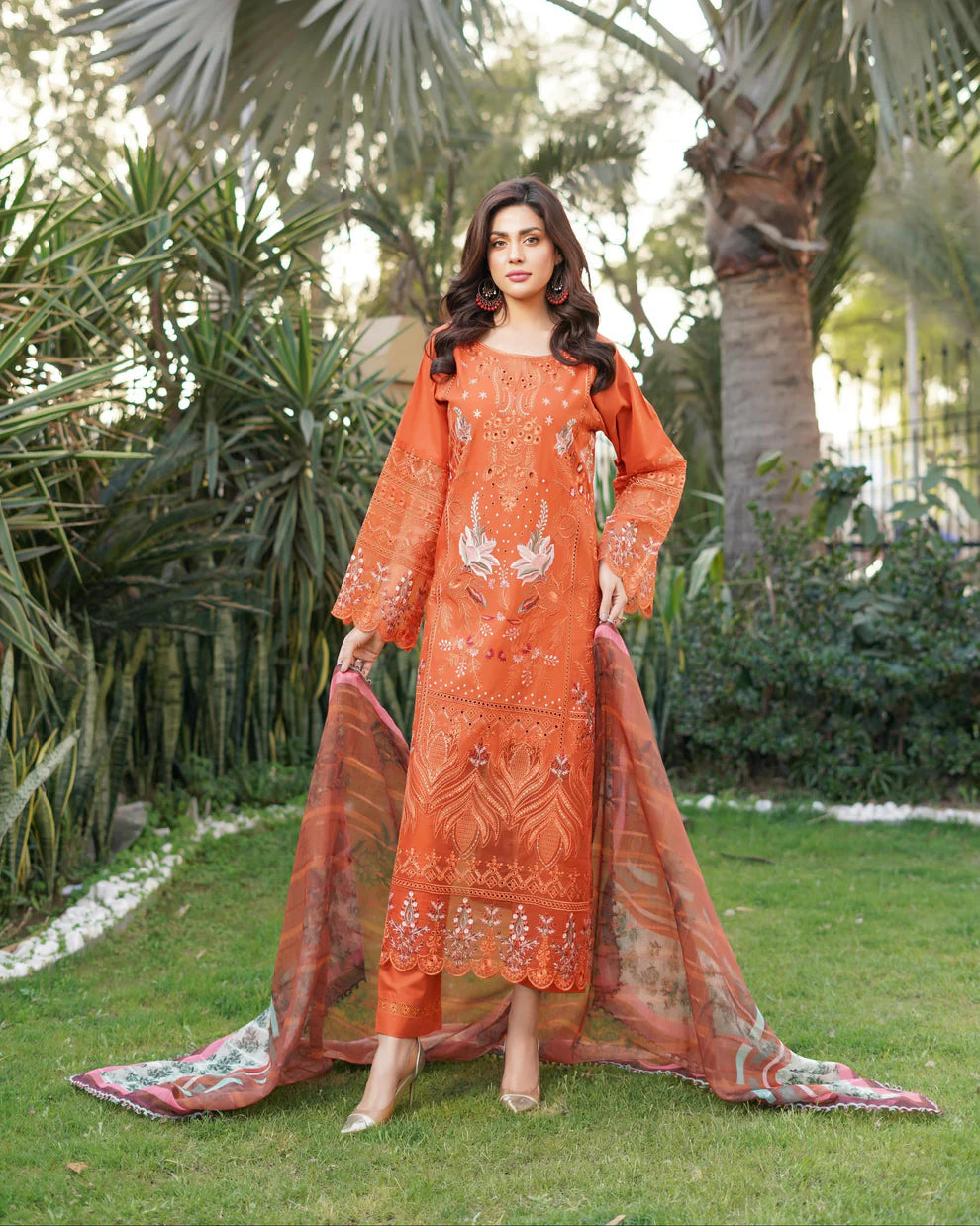 Munira Eid Fiesta Cotton Rust