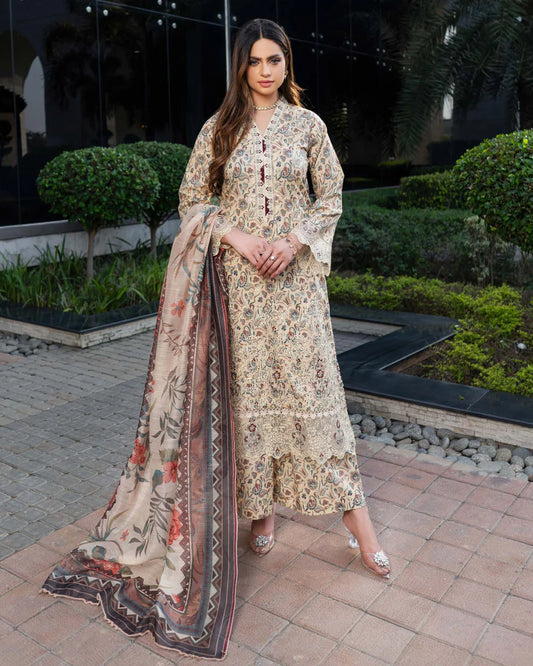 Munira Mah-e-Noor Lawn Skin