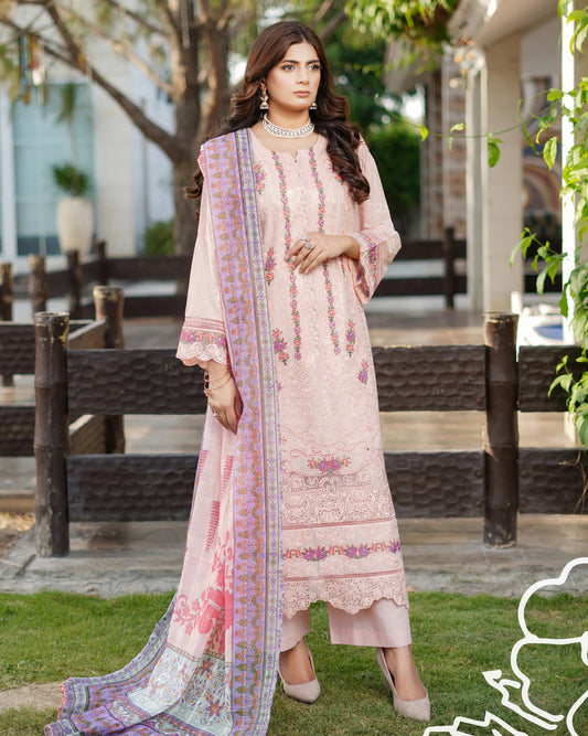 Munira 7 Srollinding Cotton Peach