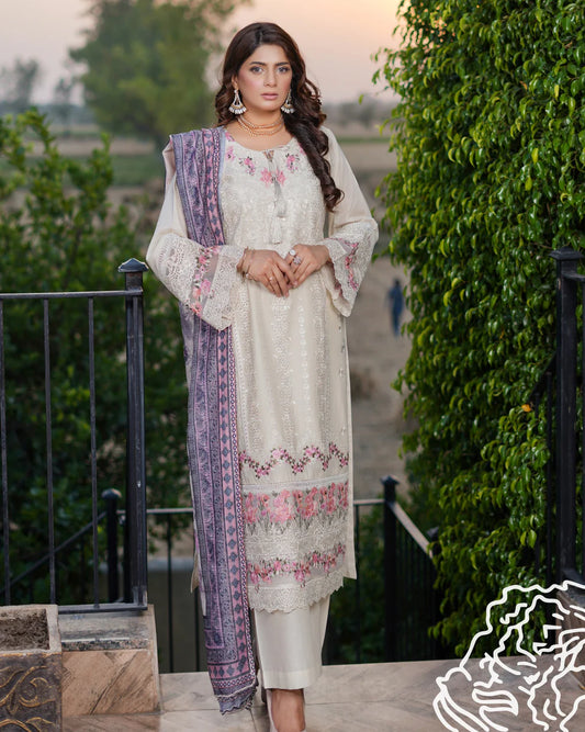 Munira 7 Srollinding Cotton Cream