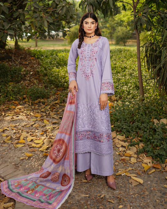 Munira Nazakat Cotton Lavender
