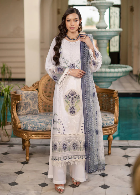 Munira Contemporary Cotton MSL Pure White