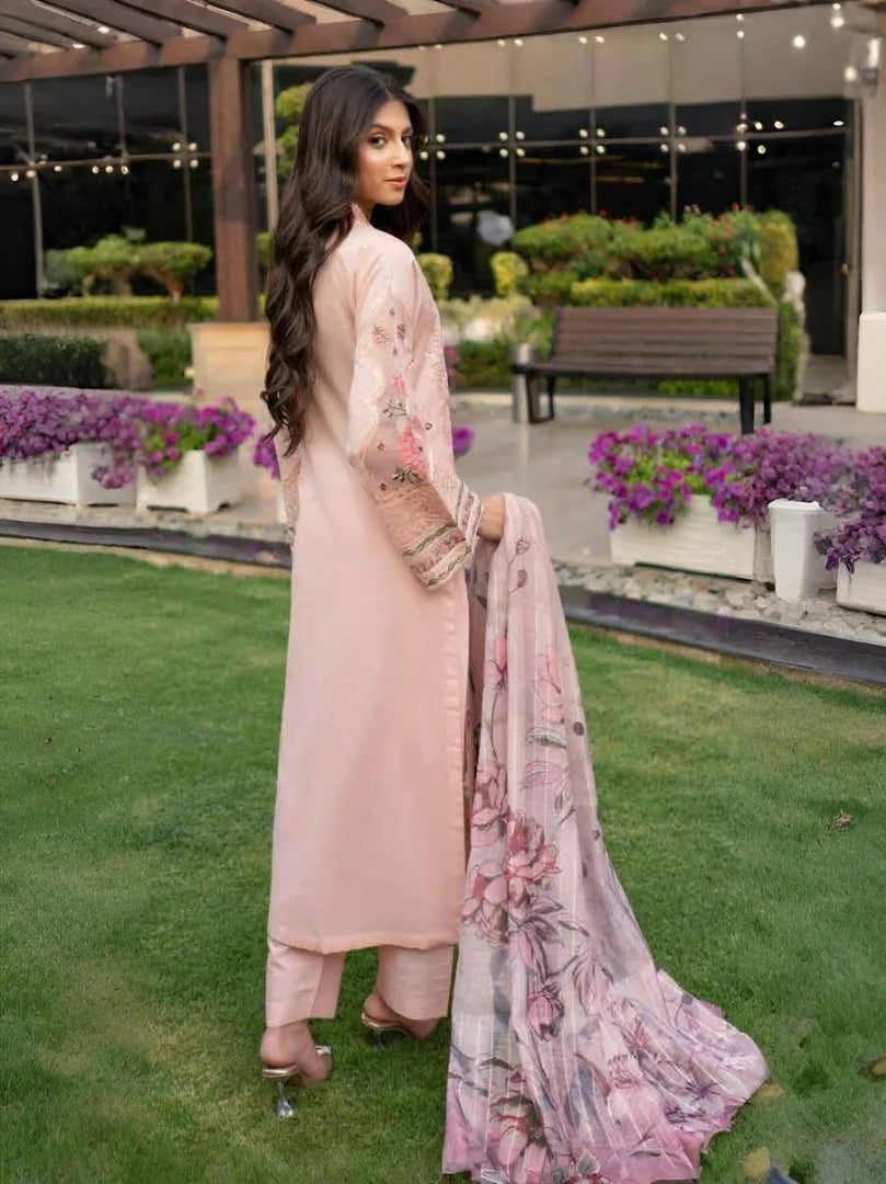 Munira Chhaya Cotton Peach