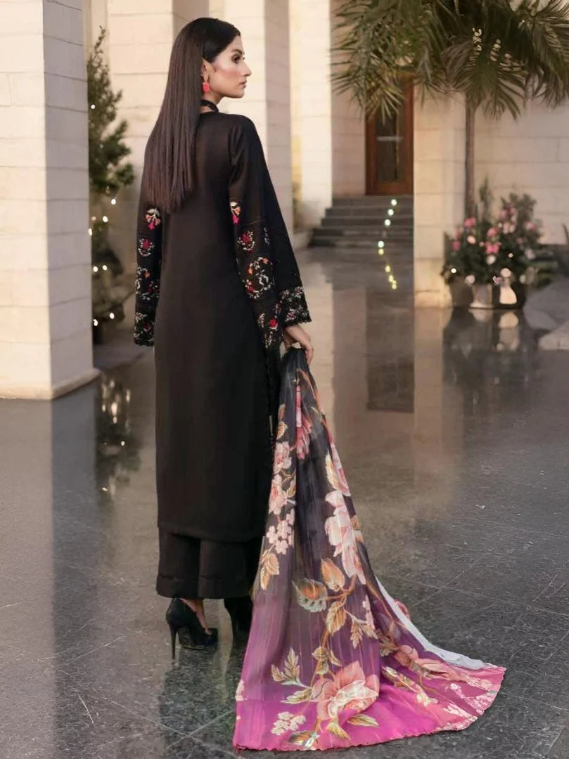 Munira Chhaya Cotton Black